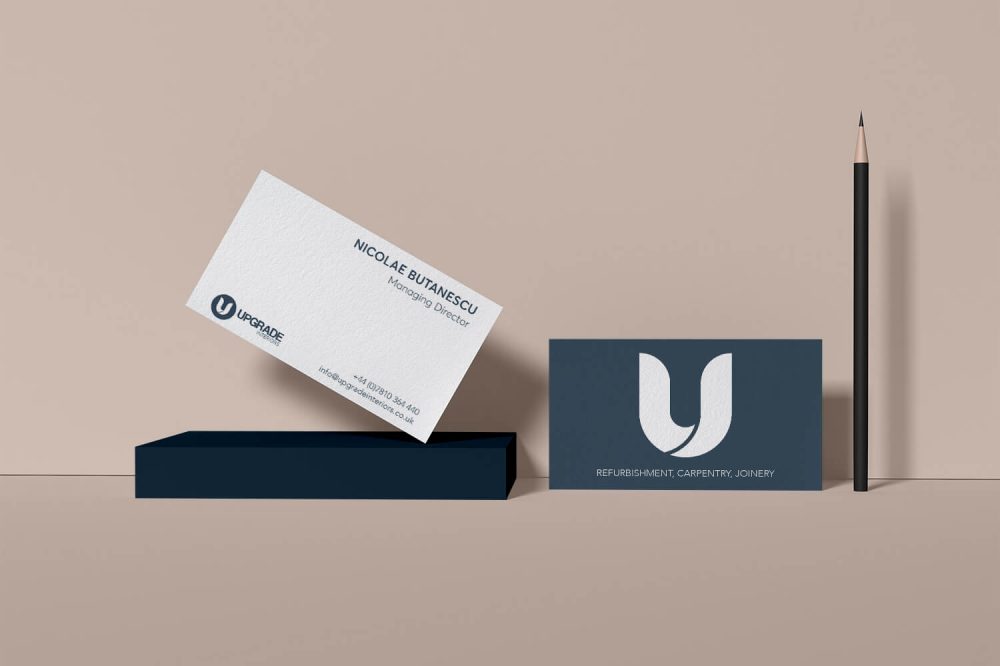 Upgrade Interiors Business Cards